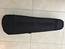 Estojo de violino de pano preto durável com forro bege pequeno comprar usado  Enviando para Brazil