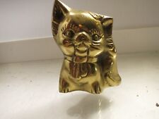 kitten bank vintage brass for sale  Memphis