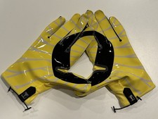 Luvas usadas Oregon Ducks Nike jogo tamanho GG estado perfeito não usado comprar usado  Enviando para Brazil