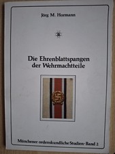 Jörg hormann ehrenblattspange gebraucht kaufen  Frankfurt am Main