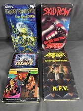 Usado, Lote VHS Hard N Heavy Metal Head Heavy Metal Iron Maiden, Skid Row, Anthrax 6/2 comprar usado  Enviando para Brazil