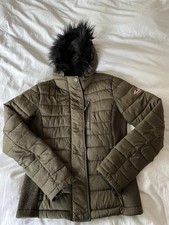 Superdry ladies khaki for sale  DORKING