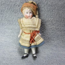 Armário de bonecas vintage All Bisque tamanho pequeno casa de bonecas mignonette 3" comprar usado  Enviando para Brazil