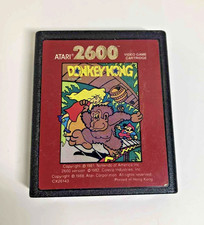 Videogame vintage Donkey Kong Atari 2600 somente etiqueta vermelha 1988, usado comprar usado  Enviando para Brazil