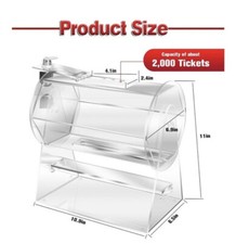 Acrylic raffle drum for sale  Baton Rouge