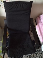 Poltrona poäng nera usato  Bazzano