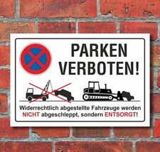 Schild parkverbot halteverbot gebraucht kaufen  Bad Driburg