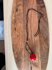 Red ball pendant for sale  TAMWORTH