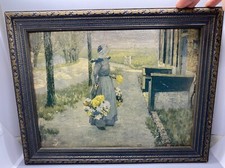 Framed art deco for sale  Austin