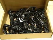 Iec lead joblot for sale  LEICESTER