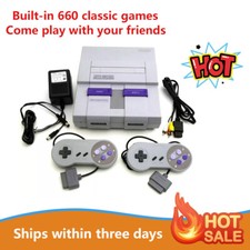 Sistema de entretenimiento Super Nintendo original consola SNES SNS-001 paquete de videojuegos segunda mano  Embacar hacia Mexico