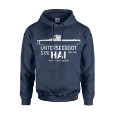 Hoodie unterseeboot hai gebraucht kaufen  Langerwehe