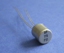 AF115  Germanium Transistor  PNP TO-7  PHILIPS, usado comprar usado  Enviando para Brazil