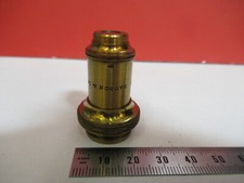 Antigüedad Latón Bausch & Lomb Lente Objetivo Microscopio Parte As Imagen T9 A, usado comprar usado  Enviando para Brazil