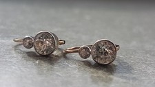 Altschliff diamant hrringe gebraucht kaufen  Hannover