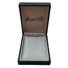 Caixa de colar de joias articulada verde Marshall Field 2-/2” X 3-1/4” X 1” de altura comprar usado  Enviando para Brazil