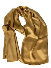 Leichter seidenschal goldfarbe gebraucht kaufen  Waghäusel