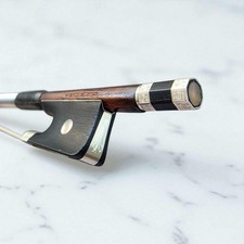 Lindo arco de violino pernambucano antigo, estampado: CHARLES BAZIN, pronto para tocar comprar usado  Enviando para Brazil