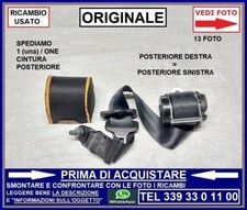 Cintura sicurezza posteriore usato  Carrara
