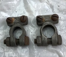 Pair battery lead for sale  LEEK