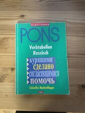 Pons verbtabellen russisch gebraucht kaufen  München