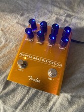 Pedal de distorção Fender Trapper baixo distorção dupla mais fonte de alimentação 9v, usado comprar usado  Enviando para Brazil