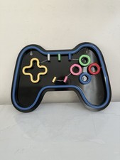 Placa de néon para controle de jogo para decoração de sala de jogos decoração de festa luz noturna USB, usado comprar usado  Enviando para Brazil