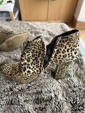 leopard print ankle boot for sale leopard print ankle boot for sale LONDON