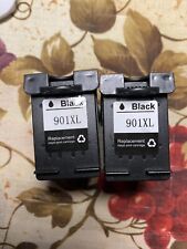 Cartuchos de tinta de alto rendimento para HP 901XL preto compatível com impressoras Officejet J4500 2pk comprar usado  Enviando para Brazil