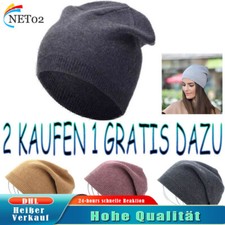 Feinstrick beanie mütze gebraucht kaufen  Hannover