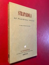 Straparola piacevoli notti usato  Bologna