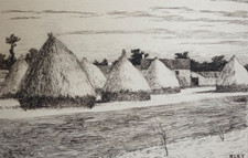 Vintage original drawing d'occasion  France