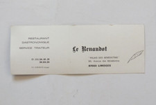 Carte visite limoges d'occasion  Aurillac