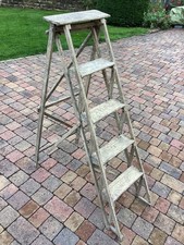 Vintage step ladder for sale  CHESTERFIELD