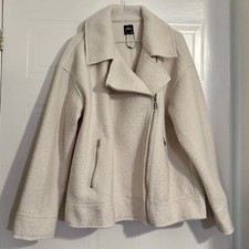 Zara boucle biker for sale  IPSWICH