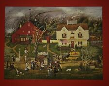 Puzzle Buffalo 1000 Charles Wysocki Fireside Companions Maestro Pintor COMPLETO segunda mano  Embacar hacia Argentina