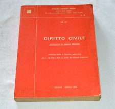 Diritto civile istituzioni usato  Torino