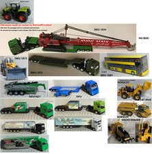 Martelo de bola 1/87 NORCOT CAT 730 K-500 TANK siku 1834, HOMEM, freightliner + reboque comprar usado  Enviando para Brazil
