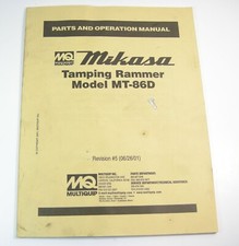 Mikasa 86d tamping for sale  Clayton