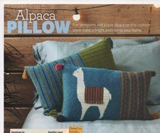 Alpaca pillow cushion for sale  UK