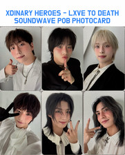 Cartão fotográfico [Xdinary Heroes] LXVE TO DEATH Soundwave POB comprar usado  Enviando para Brazil