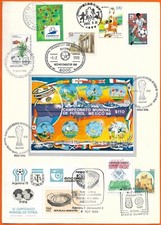 Foglio con francobolli usato  Gravedona Ed Uniti