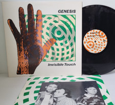 GENESIS Invisible Touch 1986 LP 1st Press Embossed Cover - Play Tested EX  *R4 comprar usado  Enviando para Brazil