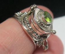 Sterling silver peridot for sale  WESTON-SUPER-MARE