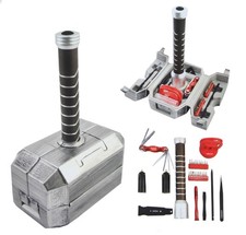 Marvel Avengers Thor's Hammer conjunto de ferramentas 30 peças | Kit multifuncional caixa de ferramentas Mjolnir comprar usado Marvel Avengers Thor's Hammer conjunto de ferramentas 30 peças | Kit multifuncional caixa de ferramentas Mjolnir comprar usado  Enviando para Brazil