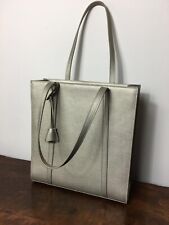 Taupe metallic leather for sale  READING