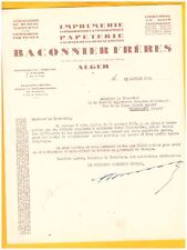 Alger imprimerie papeterie d'occasion  Baugy