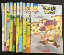 SCHOLASTIC JUST RIGHT LEVELED READERS BOOKS LOT/10 #1 comprar usado  Enviando para Brazil