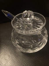Cut glass jam for sale  DUNMOW