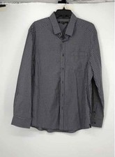 Camisa masculina Kenneth Cole New York xadrez multicolorida manga longa abotoada tamanho XL comprar usado  Enviando para Brazil